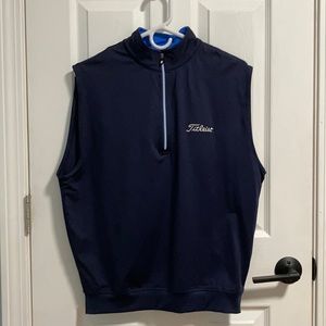 Titleist FootJoy half zip athletic vest size s